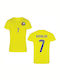 Tricou de fotbal pentru copii Ronaldo Galben