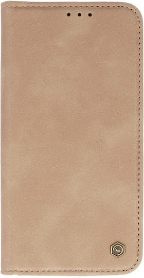 Samsung Book Wonder Smart Synthetisches Leder / Silikon Braun (Galaxy S25 Ultra,Samsung S25 Ultra)