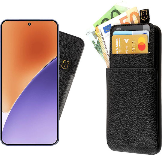 Idol 1991 Anti-rfid Wallet Δερμάτινο Μαύρο (Xiaomi 15)