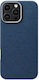 Pitaka Tactile Woven Back Cover Leather Blue (i...