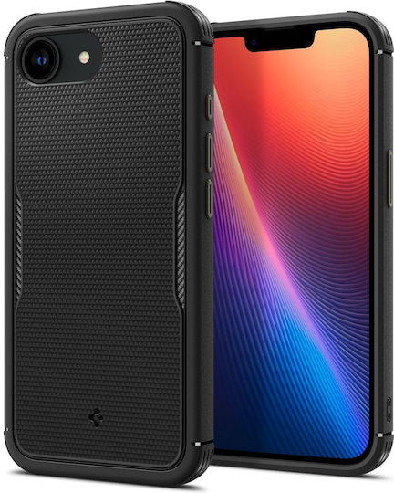Spigen Core Armor Back Cover Σιλικόνης 1.2mm Μαύρο (iPhone 17e / 16e)