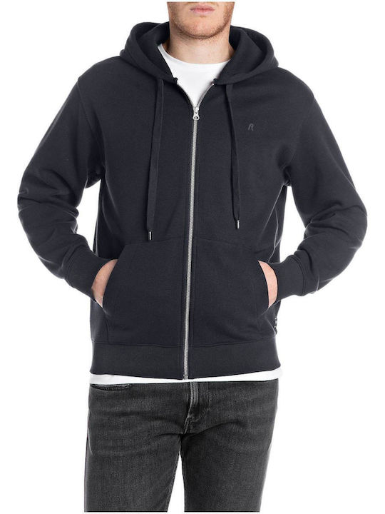 Sweatshirt with Hood Blue