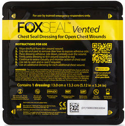 Foxseal Entlüftetes Brustpflaster 1x Ventil Foxseal Entlüftetes Brustpflaster 1x Ventil