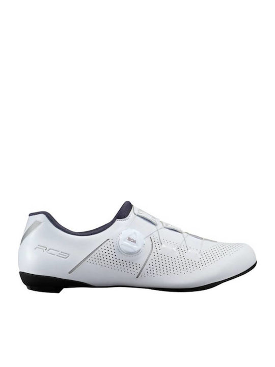 Shimano Competition Men's Low Road Cycling Shoes White