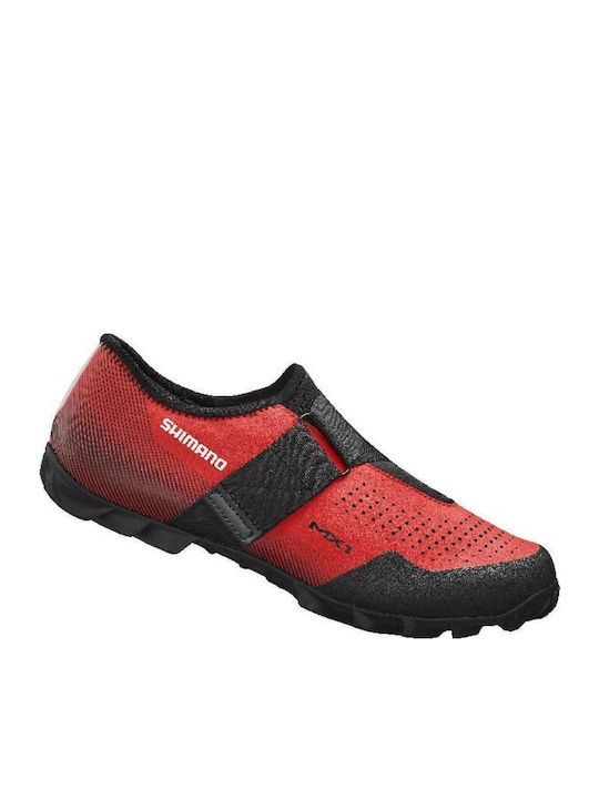 Shimano Off-road/cross Country Sh-mx100 Bărbați Scăzut Pantofi de ciclism Roșii