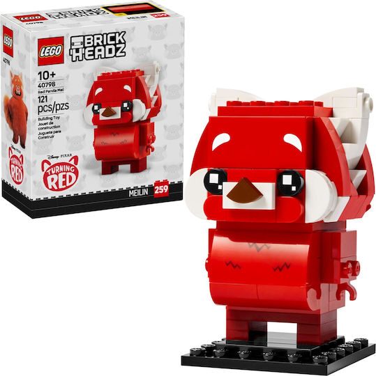 LEGO Brick Headz Red Panda Mei για 10+ Ετών 121τμχ