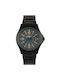 Traser Men's Watch Battery with Black Metal Bracelet