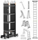 Vevor Scara multifuncțională din aluminiu 4x4 cu înălțime maximă de 4.7m