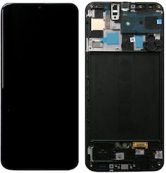 Samsung Ecran & Față A505f pentru SAMSUNG A50 (Negru) Samsung Ecran & Față A505f pentru SAMSUNG A50 (Negru)