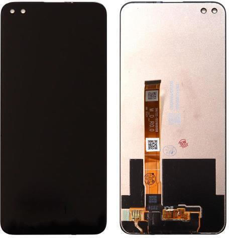 Οθόνη mit Touch-Mechanismus für Realme X50 5G (Schwarz)