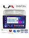 LM Digital Auto-Audiosystem für Fiat Großer Punkt / Linie 2005-2012 (Bluetooth/USB/WiFi/GPS/Apple-Carplay/Android-Auto)