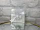 Handmade Christening Favor Coaster with Liquid Glass