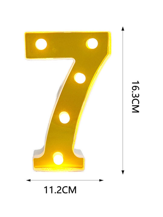 Tpster Διακοσμητικό Φωτιστικό LED 11.2x16.3x3.5εκ.