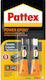 Pattex Power Εποξική Υγρό Κόλλας Μετάλλων 2 Συστατικών Γκρι 30gr