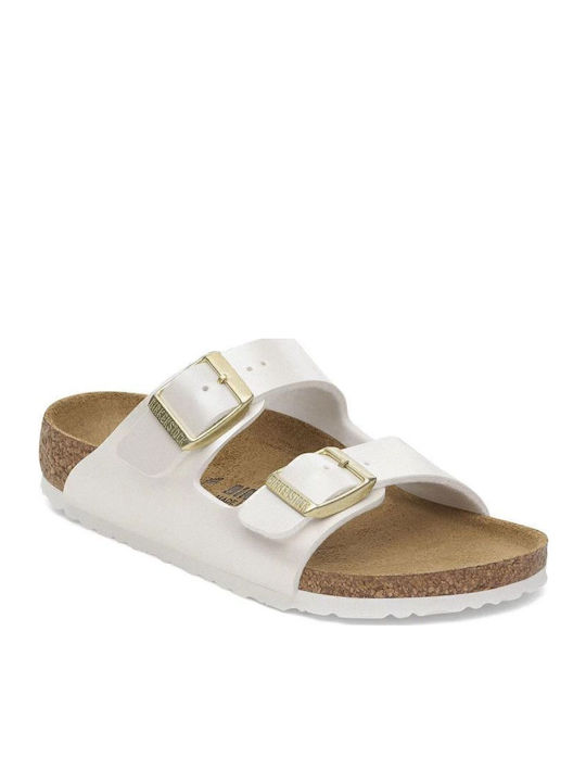 Birkenstock Kids' Sandals Arizona Anatomic White