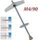 Tox Spagat Metal Drywall Anchors Screw M4/90 024100061