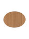 Atmosphera Placemats Rotundă Bambus Bej 48cm 1buc