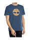 Tree T-shirt Navy Blue