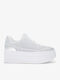 Hayes Γυναικεία Flatforms Sneakers Ασημί