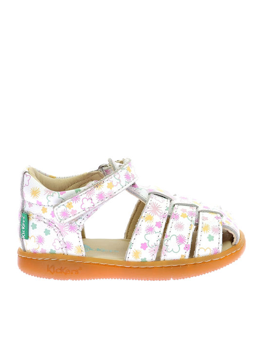 Kickers Kinder Sandalen Weiß