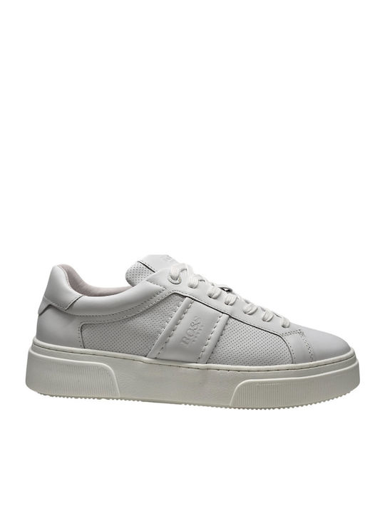 Boss Shoes Herren Sneakers Weiß