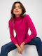 Women's Sweater Turtleneck Fuchsia