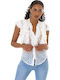 Women's Blouse Sleeveless White