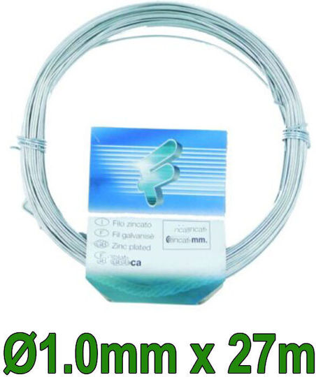 Filomat Σύρμα Γαλβανιζέ Ø1.0mm X 27m 10-37-002