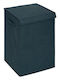 5Five Fabric Laundry Basket 74L with Cap 37x36.5x60cm Blue