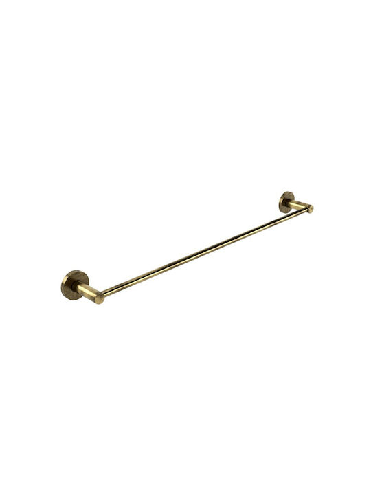 Verdi Sigma Ράγα Μπάνιου Μονή Επιτοίχια με Βίδες ​60x4.4cm Μπρονζέ