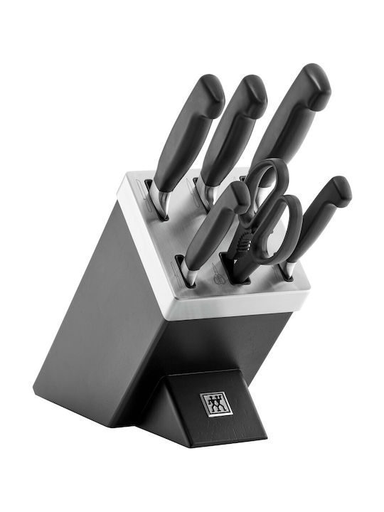 Zwilling J.A. Henckels Knife Set with Block from Stainless Steel 7pcs