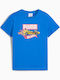 Kids' T-shirt Blue Graphic