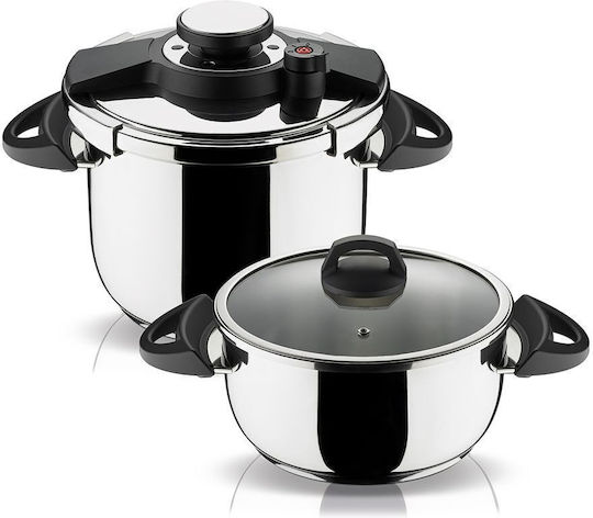 Pyramis Presto Plus Set Quattro 8lt + 4.5lt