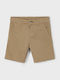 Kids' Shorts/Bermudas Fabric Gabardine Camel