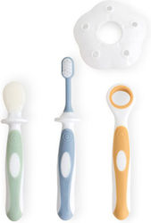 Saro Saro Baby-Zahnbürsten Set für 3m+ 3 Stück ...