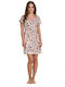 Primavera Winter Damen Nachthemd Print