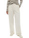 Dama Tesatura Pantaloni Ecru