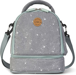 Saro Galaxy Чанта За Храна За Ръка Сива 22x14x25см Saro Galaxy Чанта За Храна За Ръка Сива 22x14x25см