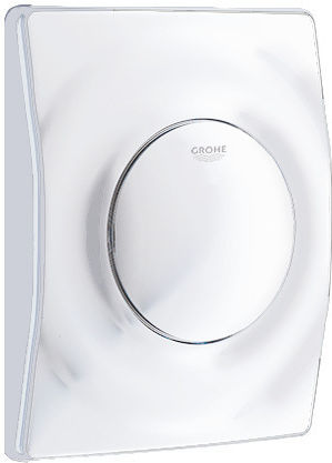 Grohe Surf Spülplatten für Toiletten Doppelspülung Alpine White