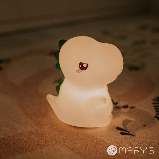 Mary's LED Kinder Dekorative Lampe Weiß 13.8x12.4x13.8εκ.
