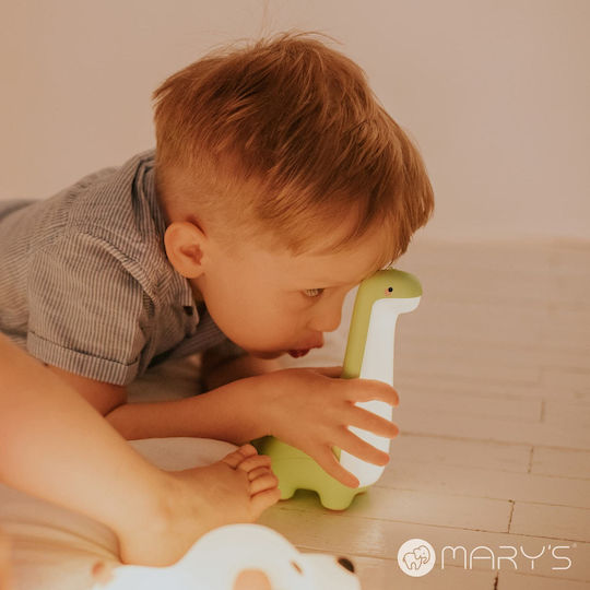Mary's Led Kids Decorative Lamp Green 12.4x12.4x17.5εκ.