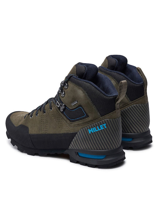 Millet G Trek 4 Männer Wanderschuhe Wasserdicht mit Gore-Tex-Membran Blaugrau