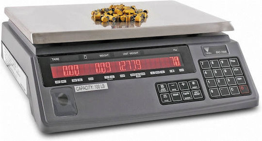 Digi Elektronisch mit einer Wiegekapazität von 50kg und einer Unterteilung von 5gr