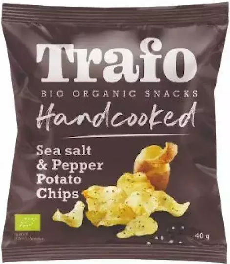 Trafo Bio Βιολογικά Chips με Αλάτι & Πιπέρι 40gr