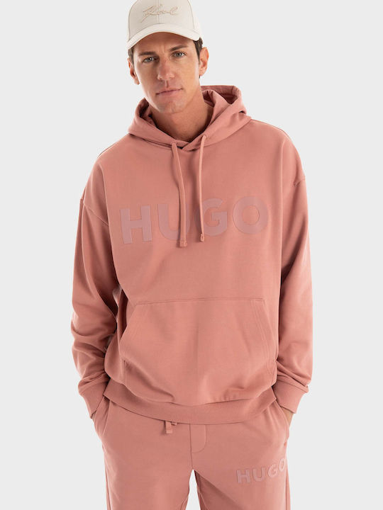 Ditchle Φούτερ με Κουκούλα Dusty Pink