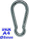 Inox Haken des Bootes 10mm