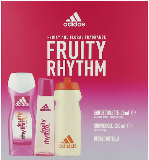 adidas Fruity Rhythm Set pentru femei cu Loțiune de corp 3buc