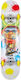 Speed Demons Skate Complete Shortboard Λευκό
