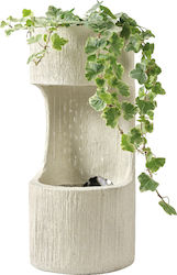 Kaemingk Springbrunnen Beige mit Licht