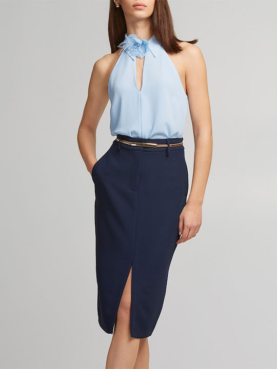 Lynne Midi Пола Blue